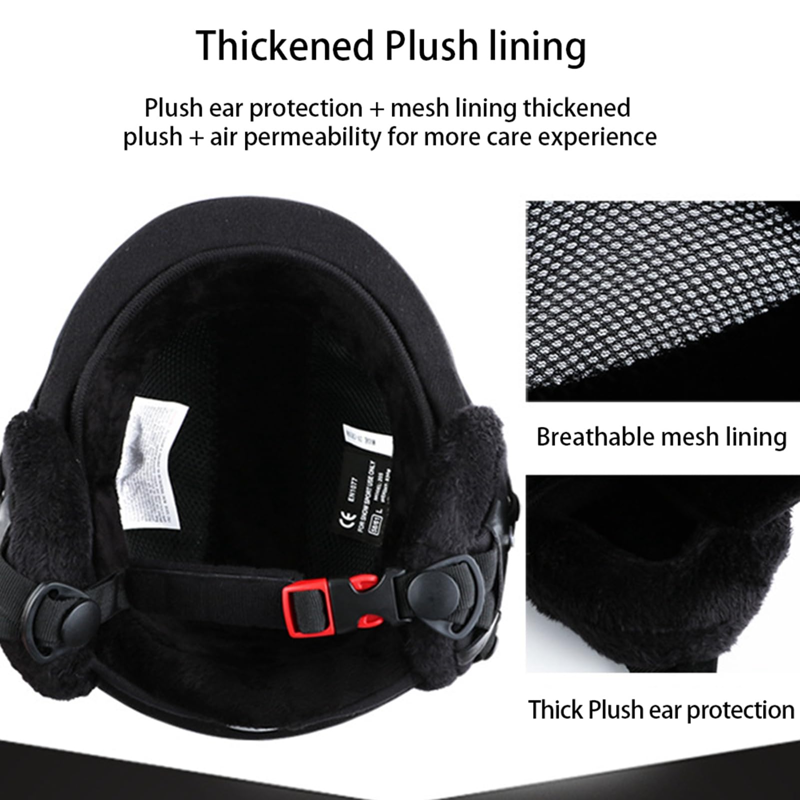 Casque de Ski pour Adulte, Design Léger et Réglable pour Les Sports de Neige, avec Lunettes, compatibilité, 1 Pièce, Options de Couleur