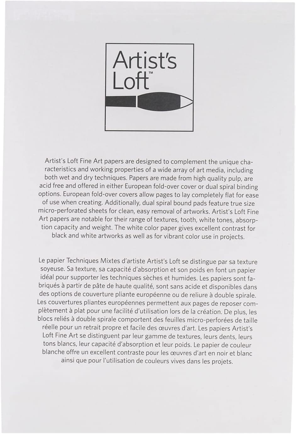 6" x 9" Watercolor Pad by Artist's Loft - Heavyweight and Acid Free Paper for Watercolor Paint - Bulk 6 Pack