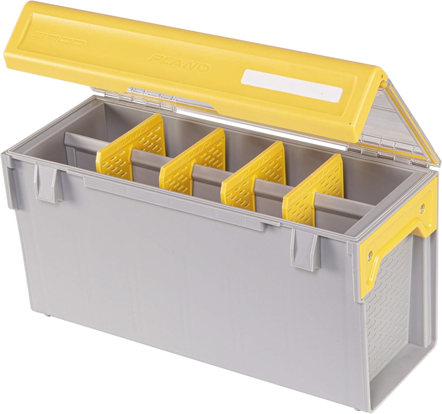 Plano Edge Master Spinnerbait Tackle Storage | Premium Tackle Organization with Rust Prevention, Clear/Yellow: Sports & Outdoors