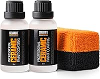 Cerakote Professional Ceramic Car Coating Kit - Ultra Hydrophobic, 500 Wash Durable High Gloss Paint Protection, Easy DIY Apply