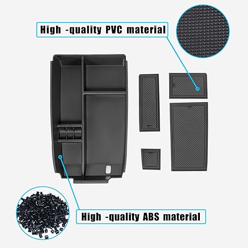 Miniatura 4 de Neepiar Bandeja organizadora de consola central compatible con Ford Escape 2020-2024 y Bronco Sport 2021-2024, caja de almacenamiento de