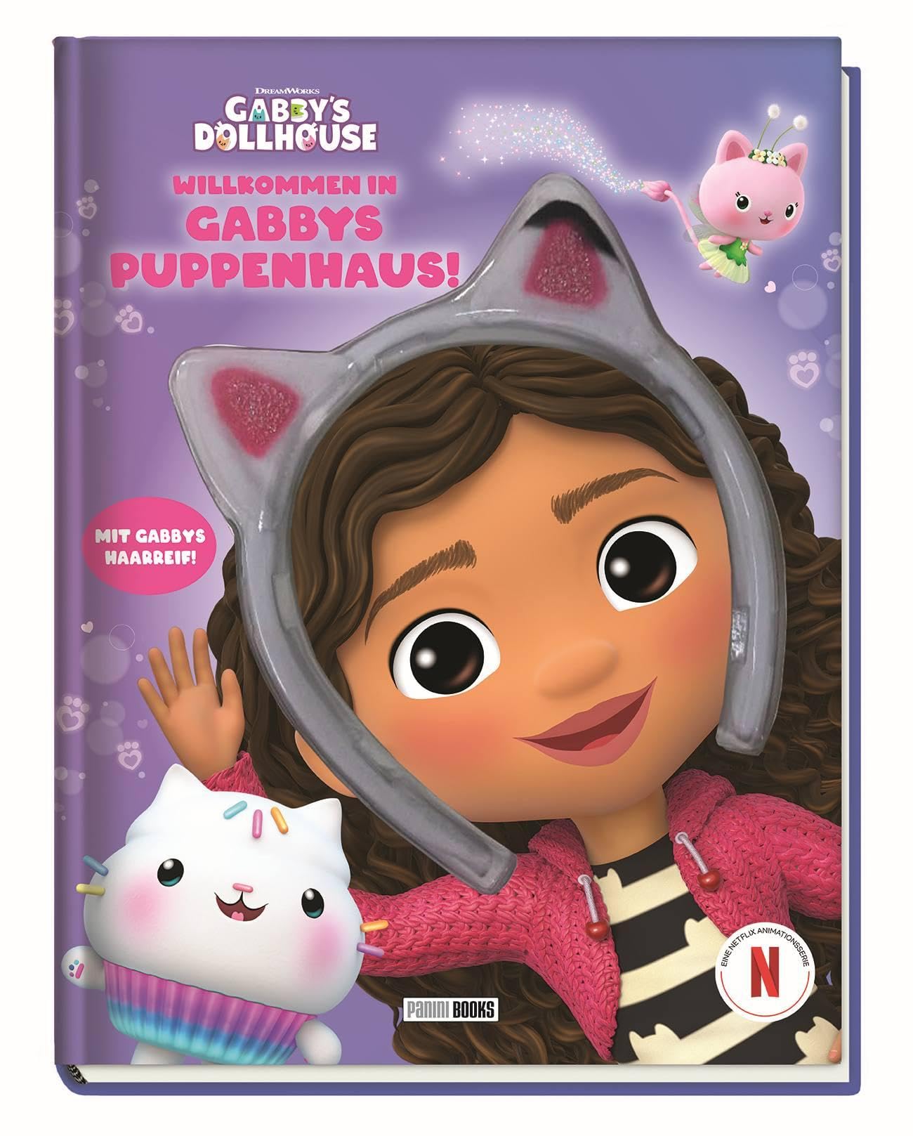 Gabby's Dollhouse: Willkommen in Gabbys Puppenhaus!: Buch mit Gabbys Haarreif mit Katzenohren als Extra