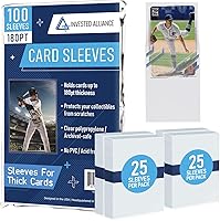 Vista 11 de Fundas de centavo prémium para tarjetas de intercambio, fundas suaves para tarjetas de béisbol, funda de plástico ultra transparente para tarjetas