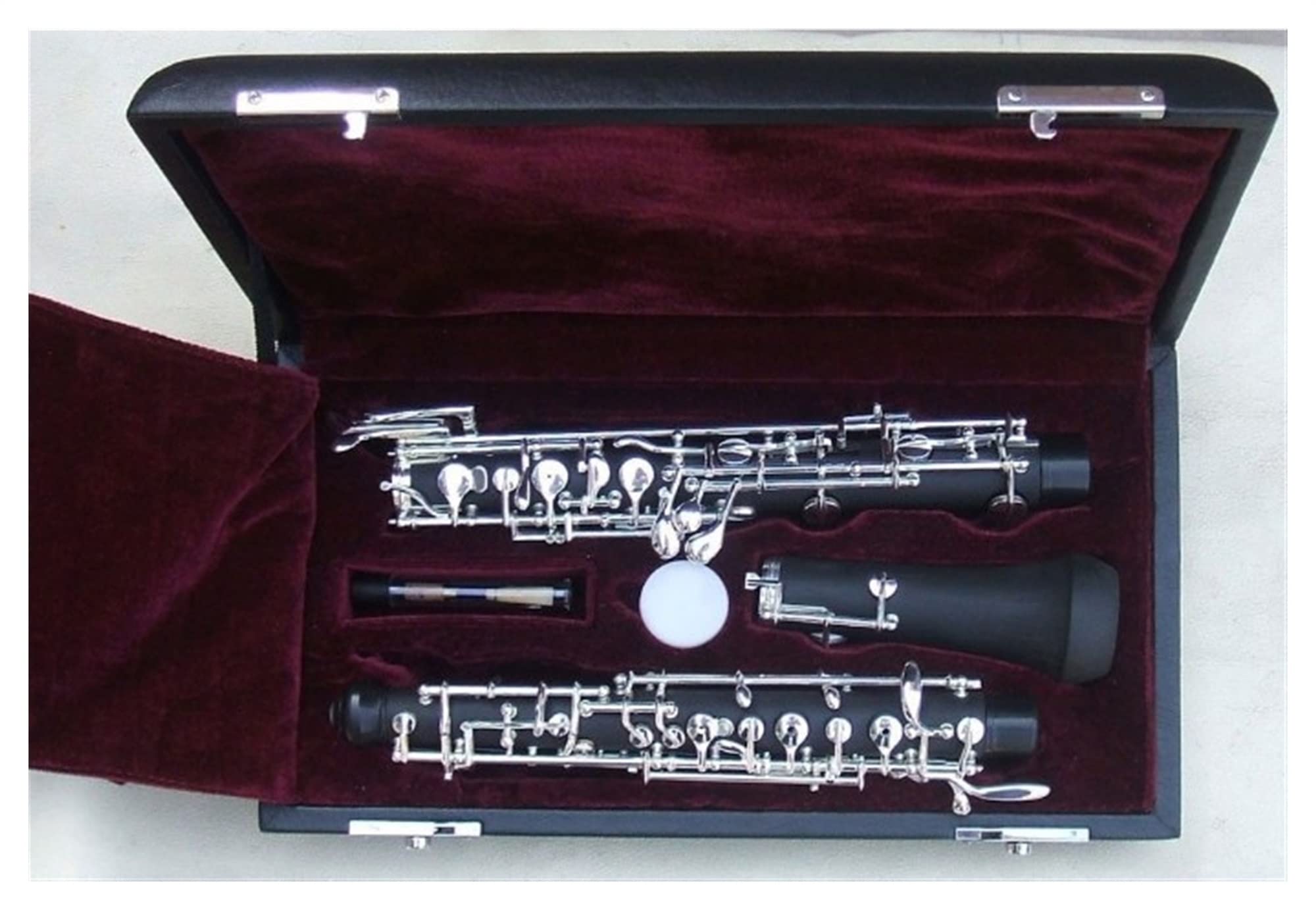 Strumento Oboe Bachelite C Oboe Chiave Semi-Automatica, Adatta per La Riproduzione di Musica O di Esame Strumenti A Fiato Principiante di Oboe