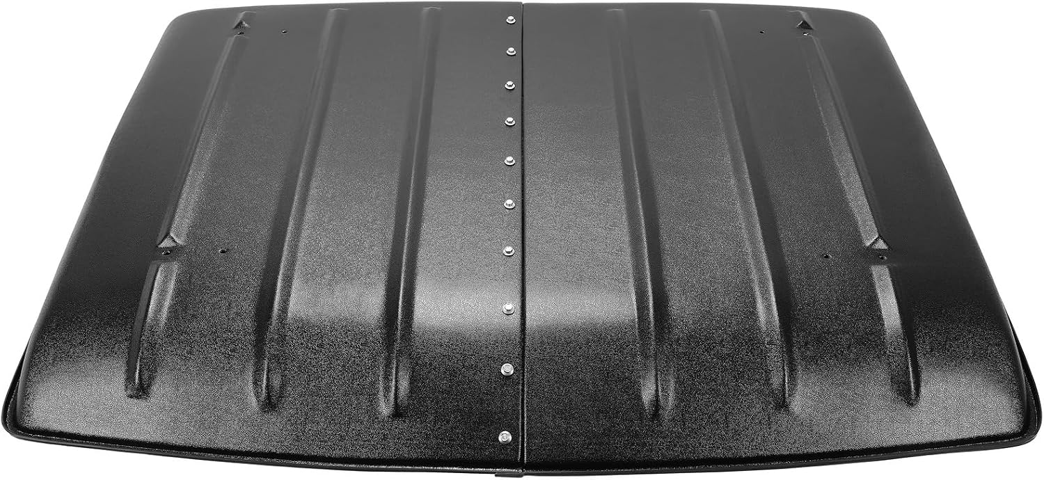 Premium Black Hard Plastic Roof for 2005-2023 Kawasaki Mule 600/610 SX 4x4 - Replacement for KAF600-005B