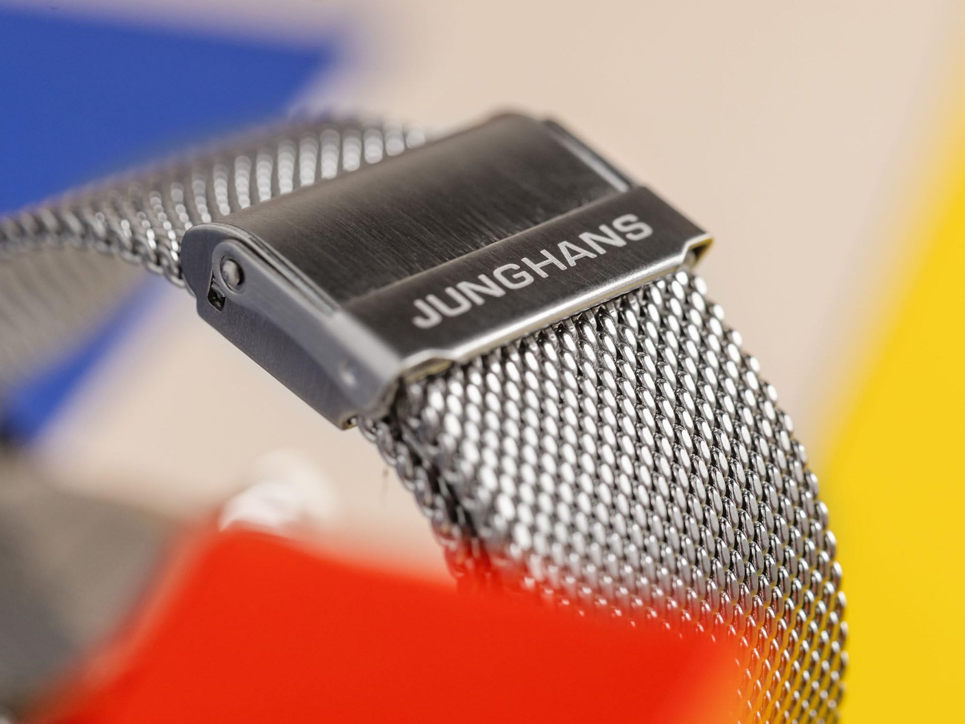 JUNGHANS Herrenuhr Form Quarz Bauhaus Edition 41/4580.44