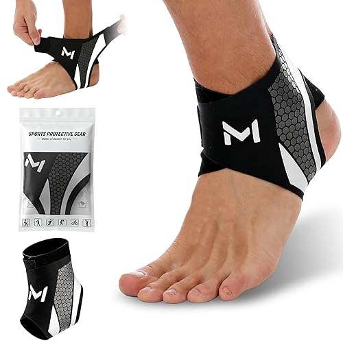 Soporte de compresión de tobillo con cordones, estabilizador ortopédico de tobillo para recuperación de esguinces, alivio de tendinitis, protección