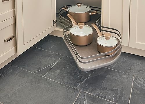 Miniatura 2 de Rev-A-Shelf Organizador contemporáneo de esquina ciega para armario ciego derecho