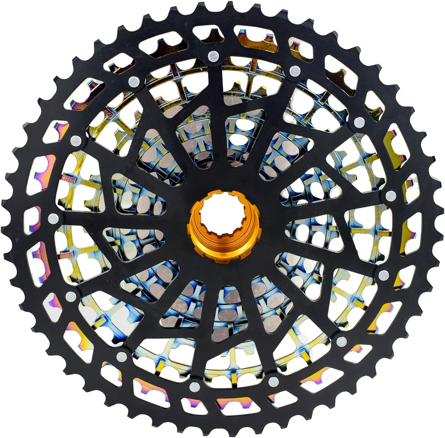 VG SPORTS 11 Speed XD Cassette 10-46T/10-51T Ultralight Bike Cassette Compatible with SX/NX/GX/ XX1