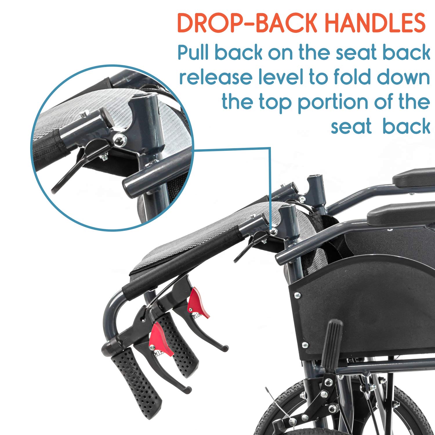 KosmoCare Stylex Premium Imported Ultra lightweight Transporter Wheelchair With Seat Belt - Crest Series-Grey KosmoCare Stylex Premium Imported Ultra lightweight Transporter Wheelchair With Seat Belt - Crest Series-Grey