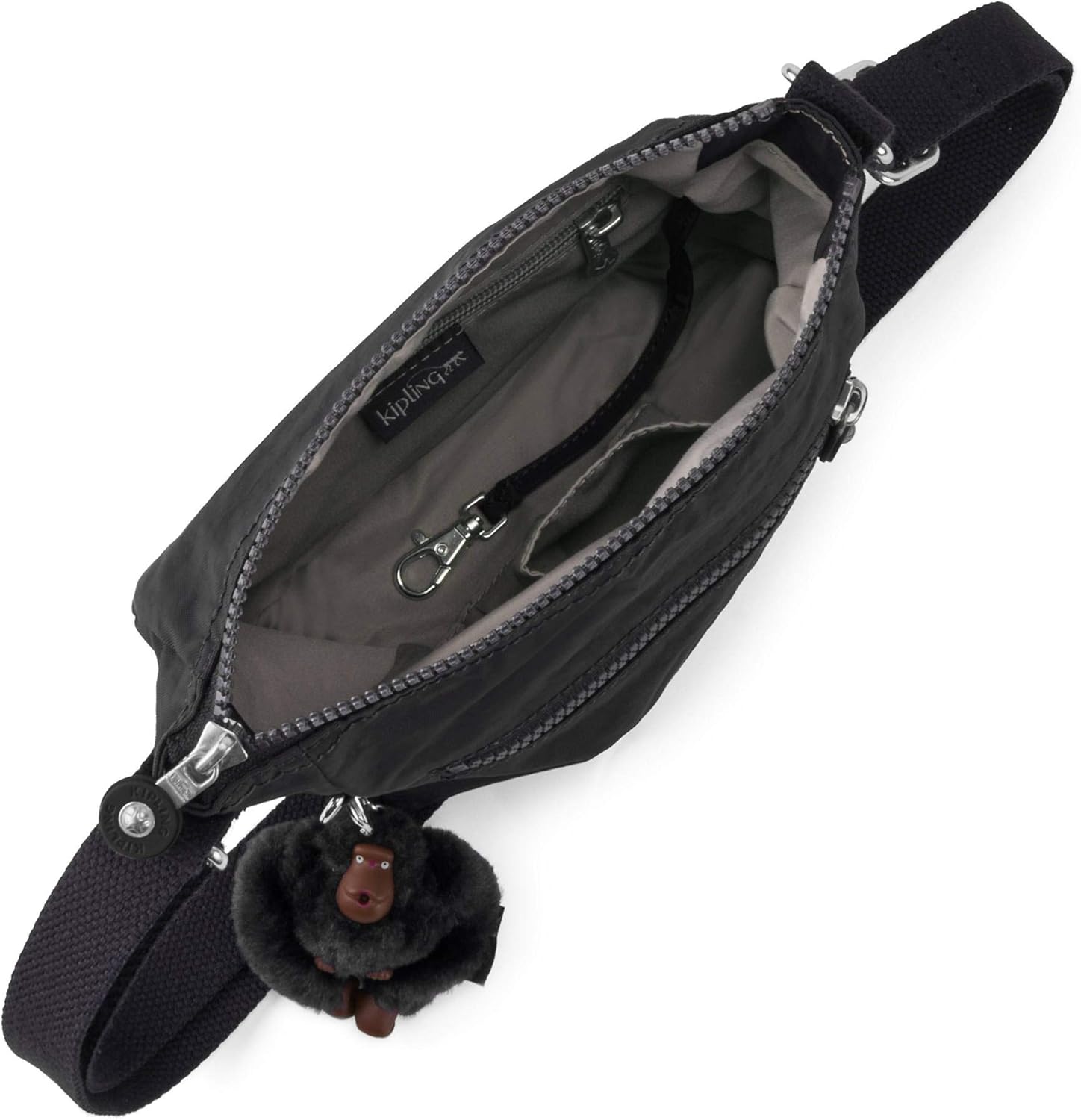 Kipling womens Bellamie Solid Handbag, Black