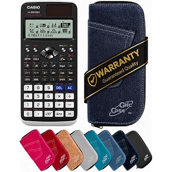 Casio FX-991DE X School Calculator with Protective Bag, Scientific Calculator - Ideal for School, Study &amp; Examination - Basic