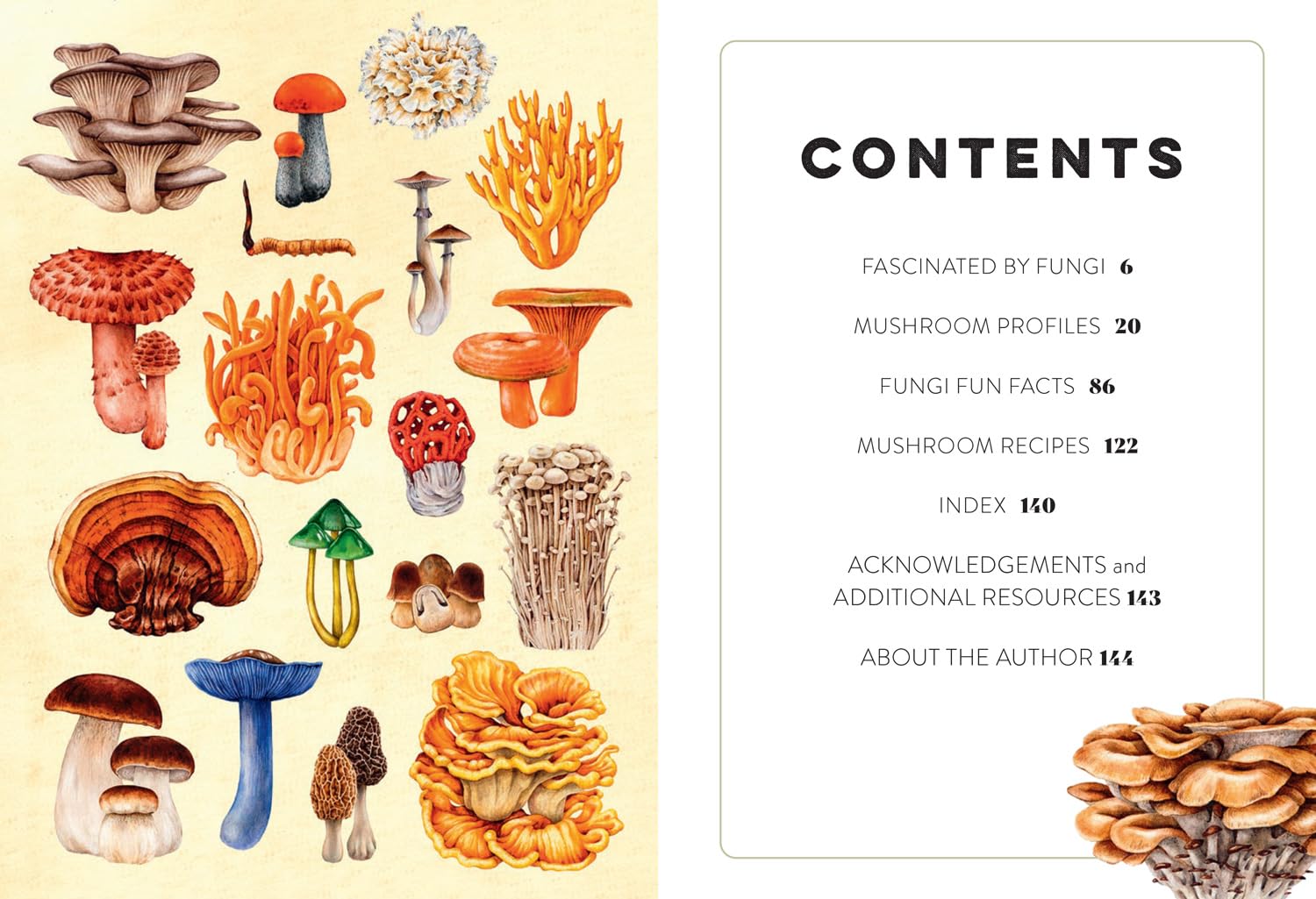 Mushroom Miscellany: An Illustrated Guide Featuring Fun Facts, Mushroom Profiles, Recipes & More