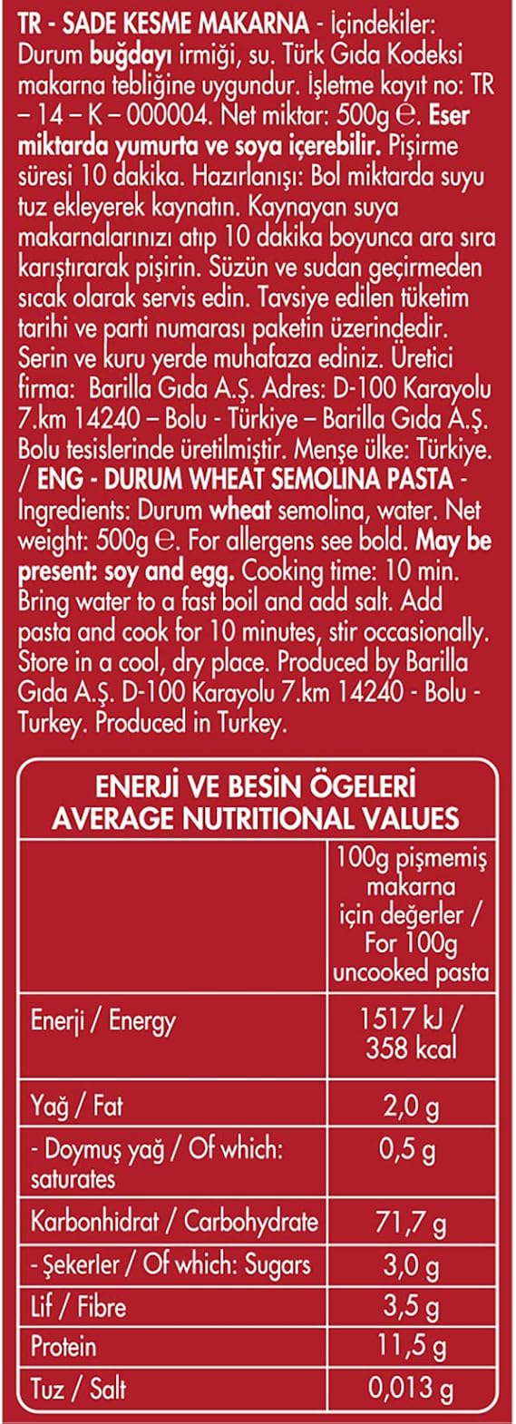 Sprout Auger Pasta 500 g