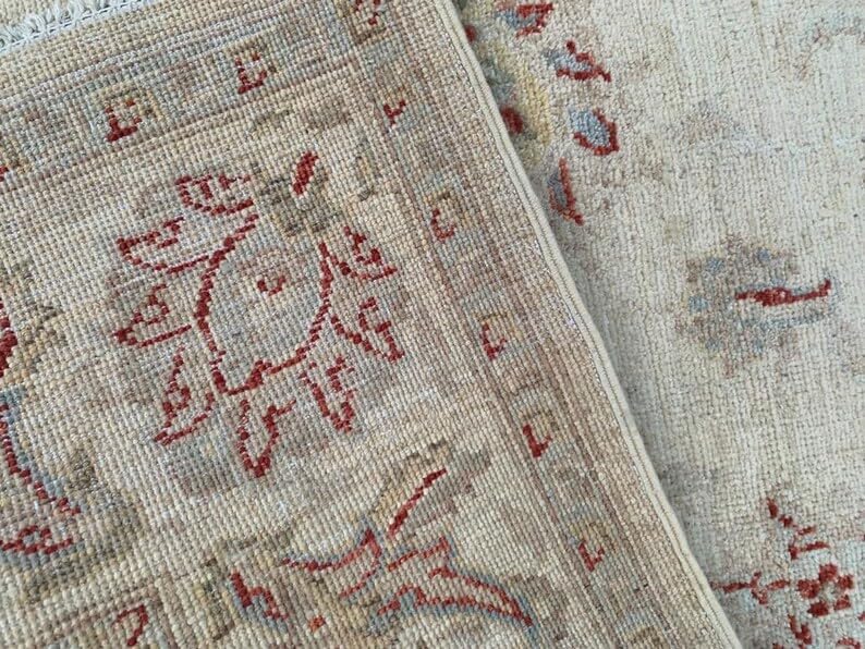 5 x 8 ft Afghan Handwoven Bokhara Wool Area Rug - (240 x 162 cm) Medallion Pattern for Elegant Home Décor