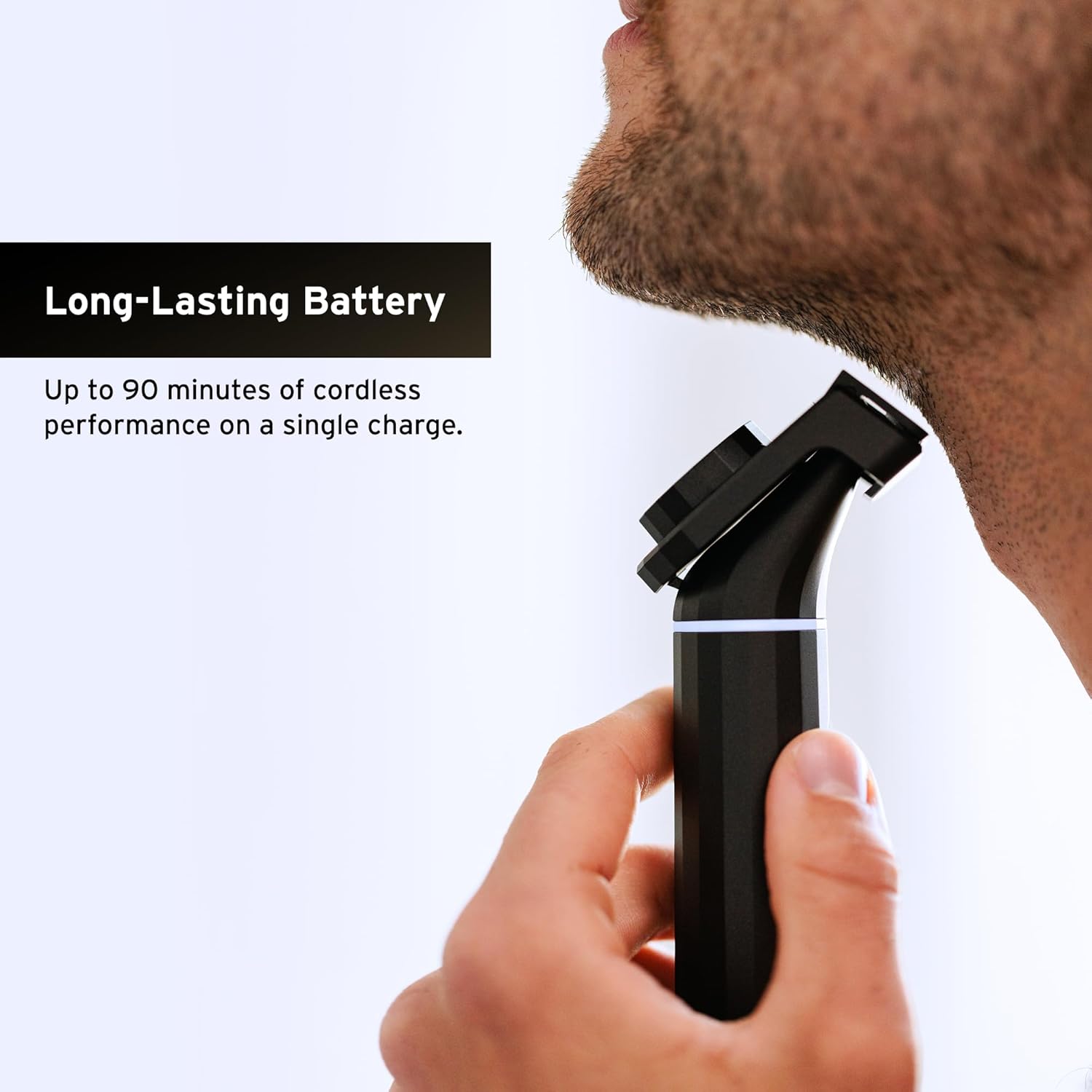 Supply Electric Beard & Body Trimmer – Waterproof, Cordless Precision Groomer with Adjustable Length Dial & Long-Lasting Battery – Includes 1 Blade Set, Charging Dock, USB-C Cable & Travel Cap