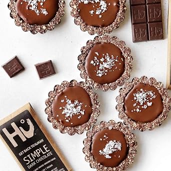 HU Dark Chocolate Bars Variety Pack, 6 Count Simple, Cashew Buter Raspberry, Hazelnut Btr Almond Butter & Puffed Quinoa, Vanilla Crunch & Crunchy Mint Premium Dark Chocolate Bars