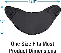 Vista 8 de Eurow Luxe - Envoltura de gel para terapia de frío y calor, ajustable, talla única para cuello, hombros, alivio del dolor de espalda, reutilizable