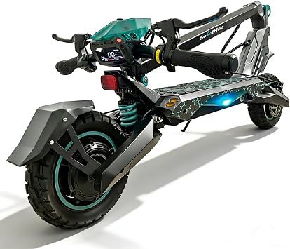 Off-Road Electric Scooter for Adultsr, Foldable Commuter Electric Scooter, Dual Brakes Suspension,10-inch Tyres, Top Speed 2535 Mph, Range 2435 Miles, Maximum Load Capacity 331 Lbs