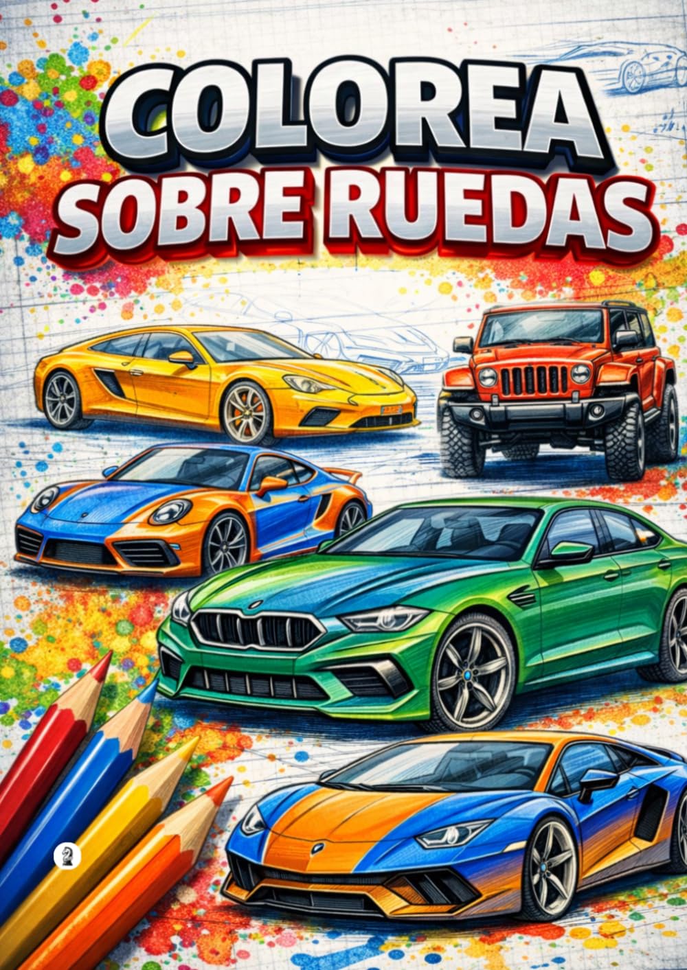 Colorea sobre ruedas: Autos increíbles para colorear