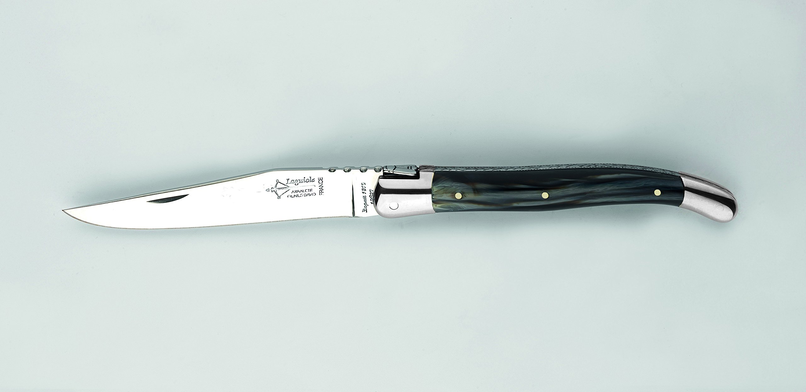 Couteau Laguiole G. David 12cm l'art de la coutellerie artisanale française