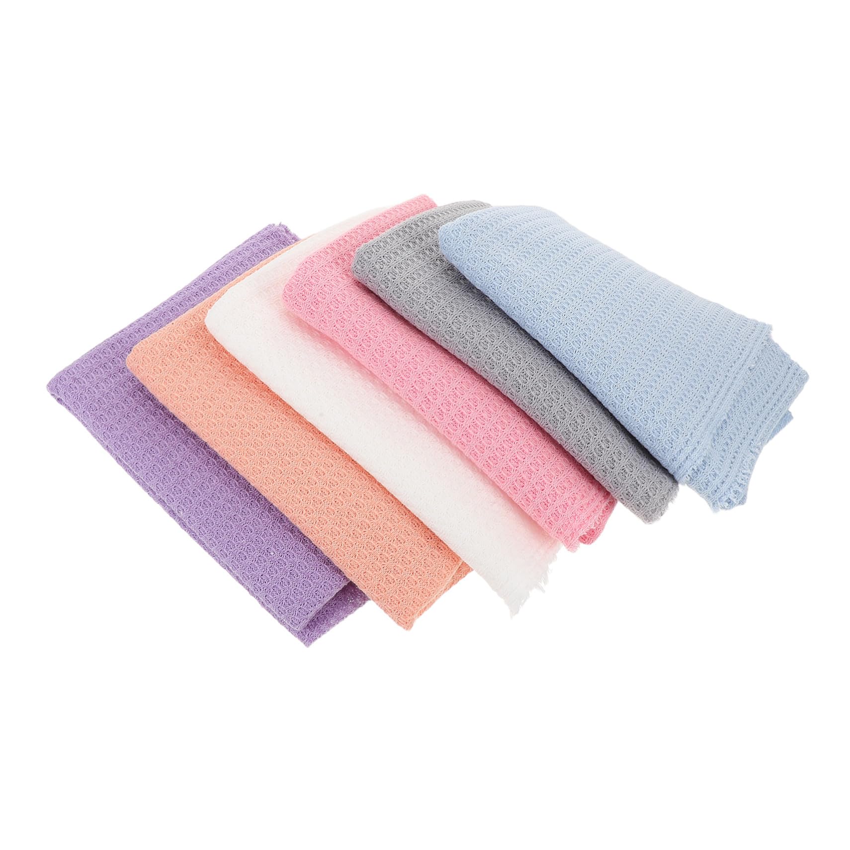 Abaodam 6 Piezas Mantas Envolventes Elásticas para Niña Mantas de Recepción de Color Sólido Envoltura y para Recién Nacidos Prop para Fotografía Infantil para Sesión de Fotos Niñas