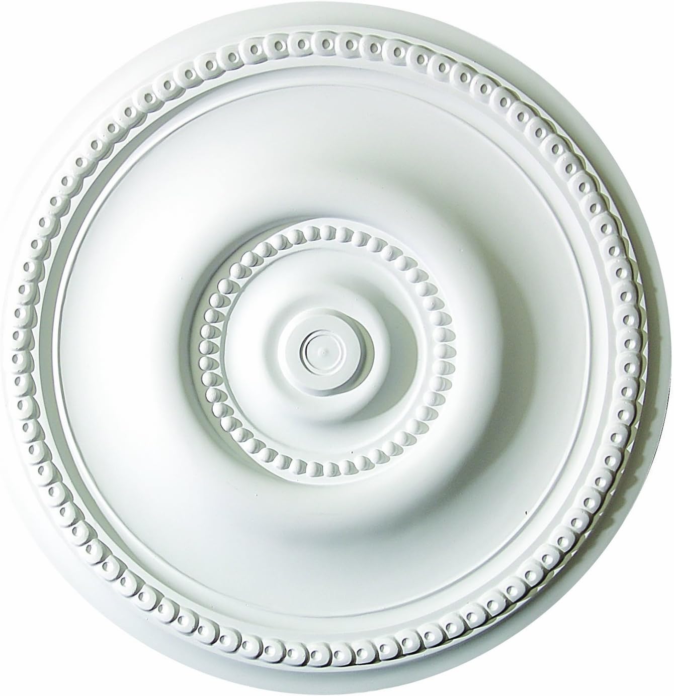 20 Inch Diameter classic Ceiling Medallion White Primed Polyurethane #543 By Designer's Edge Millwork