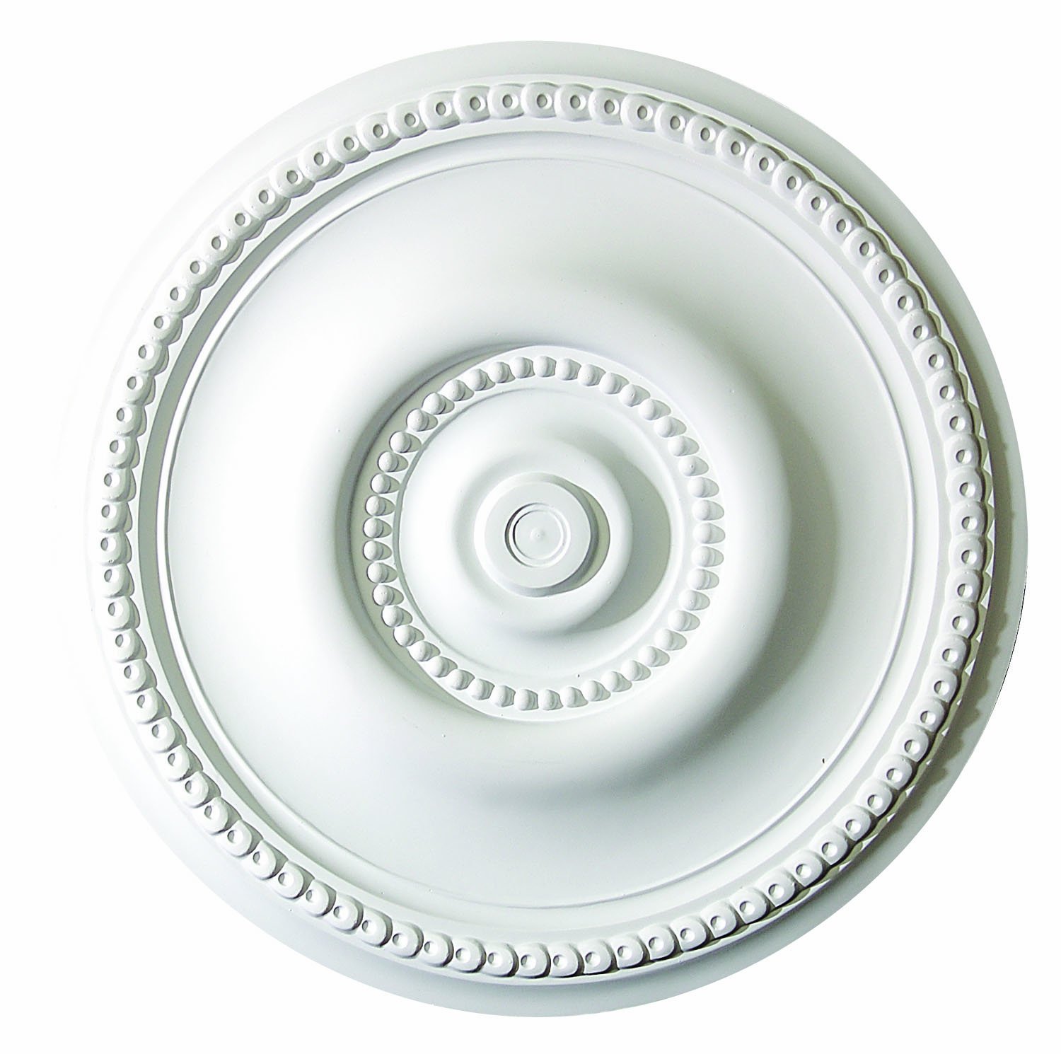 20 Inch Diameter classic Ceiling Medallion White Primed Polyurethane #543 By Designer's Edge Millwork