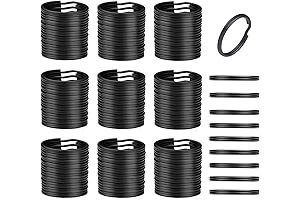 Stylish Black Key Rings for Keychains: Keep Your Keys Organized