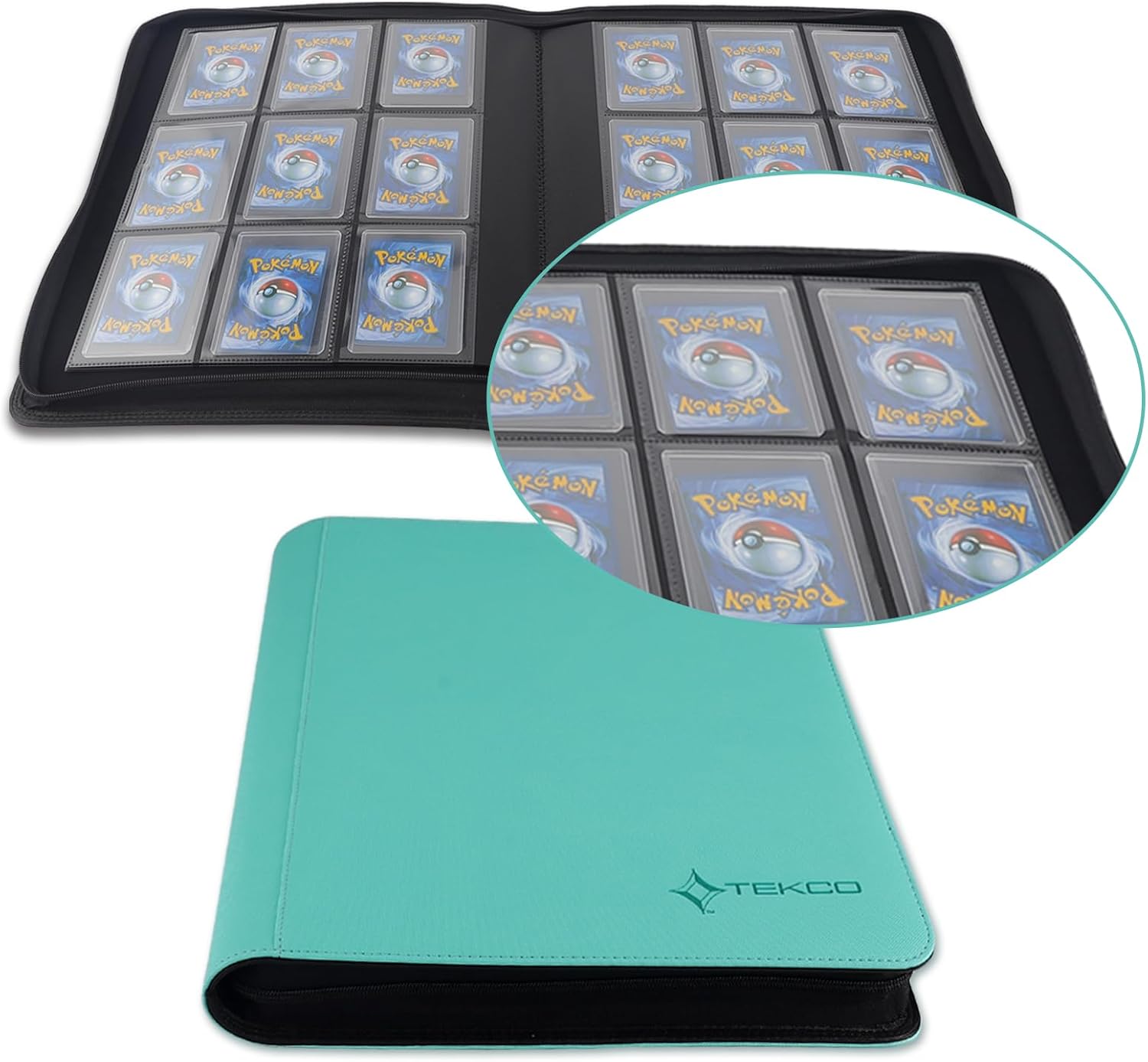 TEKCO Premium Toploader Binder Holds 252 Toploaders 25