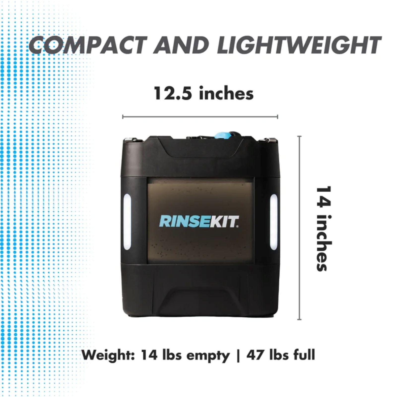 Rinse Kit 4 Gallon PRO 2.0 Portable Shower, High Pressure, Battery Powered thumbnail 2