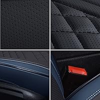 Vista 60 de GXT Bench Seat Cover, Premium Faux Leather Bench Seat Covers for Trucks - Universal Fit for Most Sedans SUV Pick-up Truck, Durable for Long Lasting