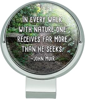 in Every Walk with Nature John Muir Golf Hat Clip with Magnetic Ball Marker