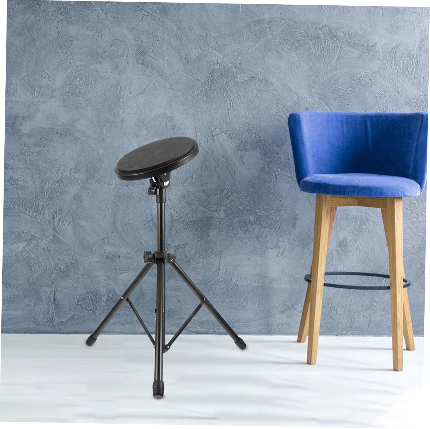 BESPORTBLE 1set Silent Drum Pad Practice Kit Stand Drum Practice Pad for Beginners for Apartment Use