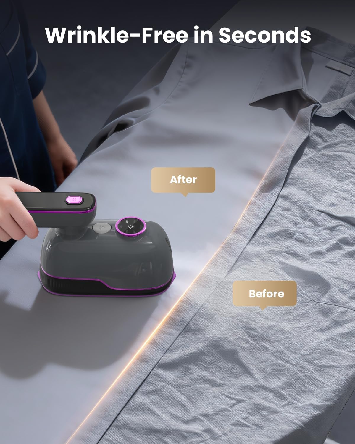 Travel Steamer Iron for Clothes, Portable Handheld Garment Travel Steamer Iron for Clothes, Portable Handheld Garment