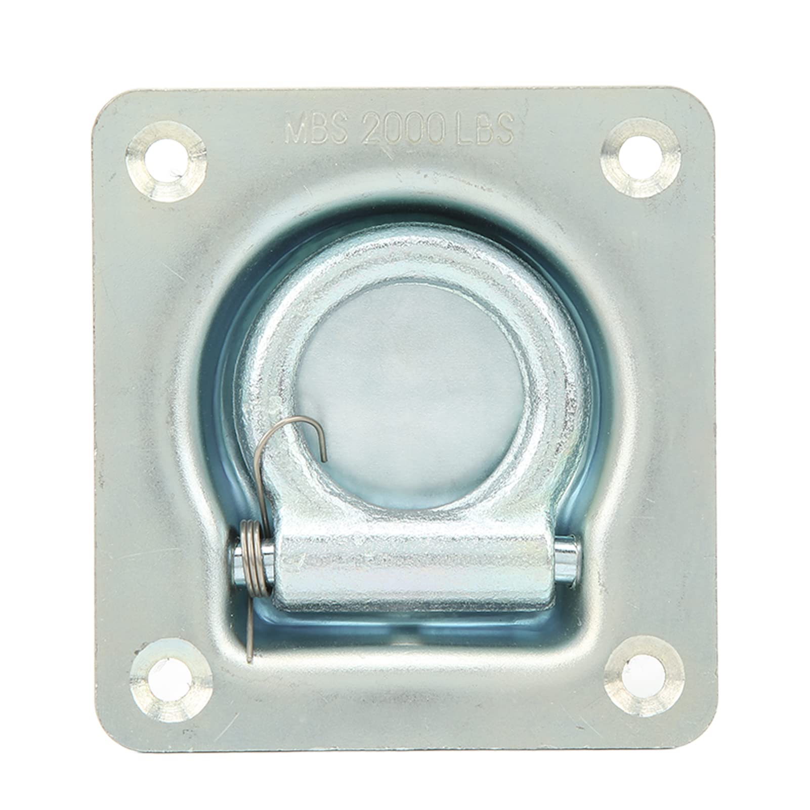4PCS Remborque Encastré 2000lb Force de Rupture Maximale