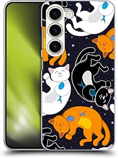 Head Case Designs Officially Licensed Haroulita Sleeping Kittens Cats and Dogs Hard Back Case Compatible with Samsung Galaxy S23 5G
