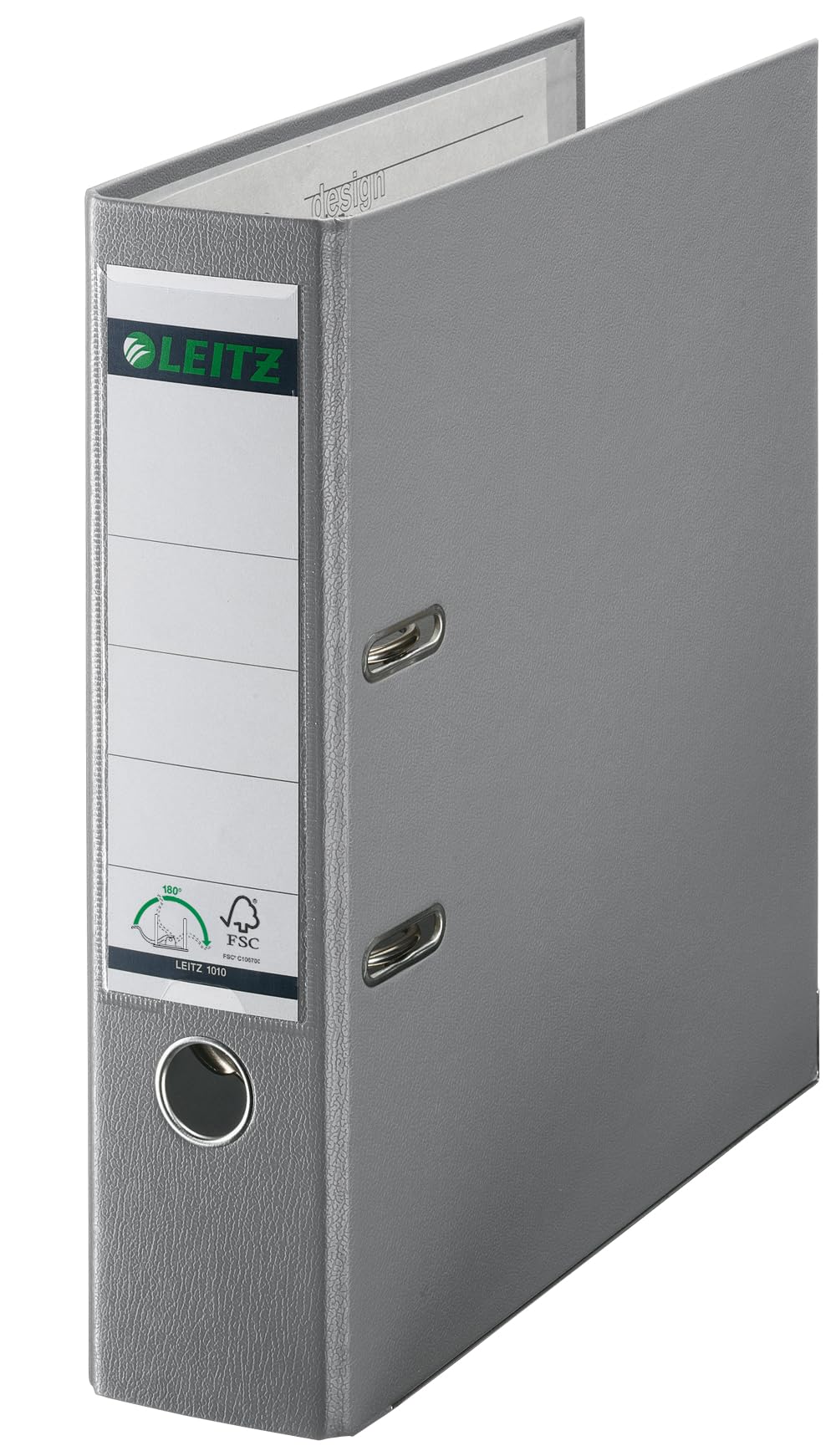 LEITZ Lever Arch File PP A4 80mm Grey