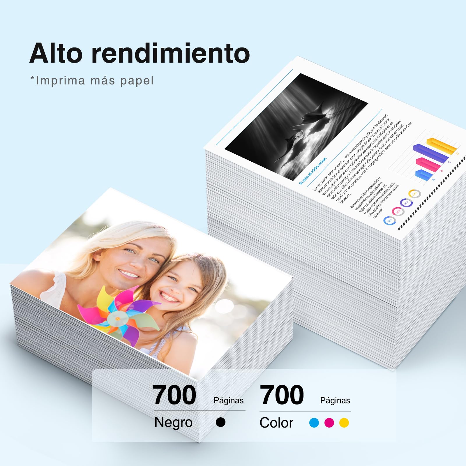 Starink 924 - Cartuchos de Tinta Compatibles con HP 924 924e para HP OfficeJet 8120e 8122e 8124e 8125e pour OfficeJet Pro 8130e 8132e 8134e 8138e 8139e (4 Unidades, Sin Chip) — view 3