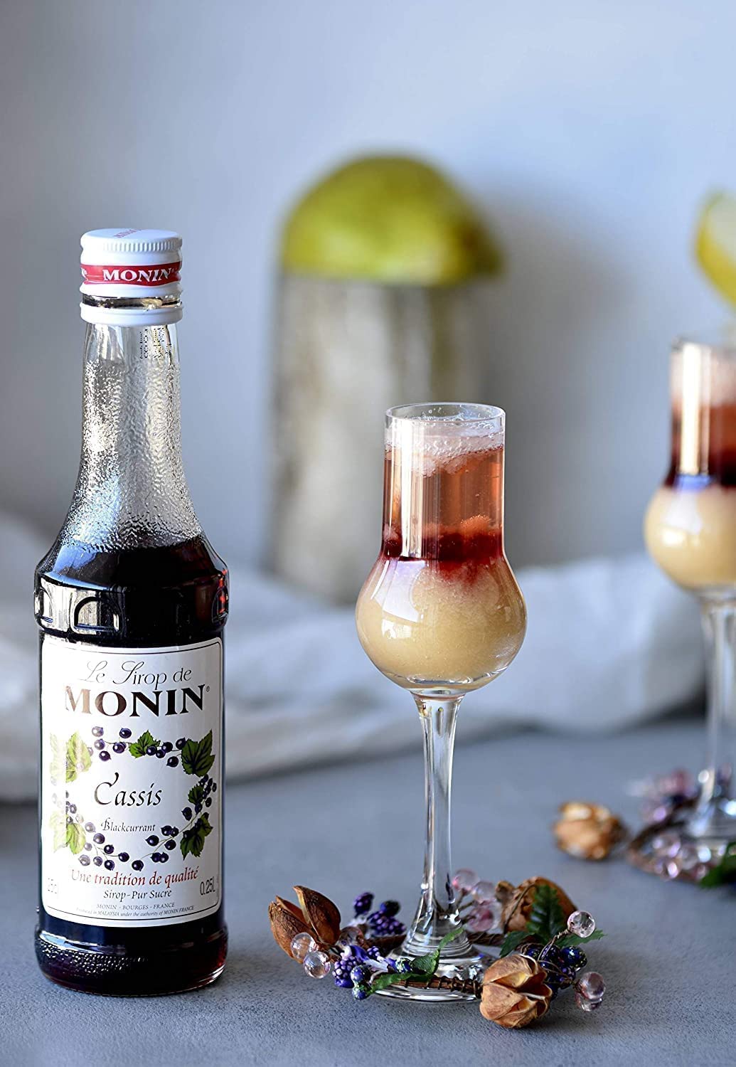 Amazon.co.jp: モナン カシス シロップ 700ml Premium Blackcurrant