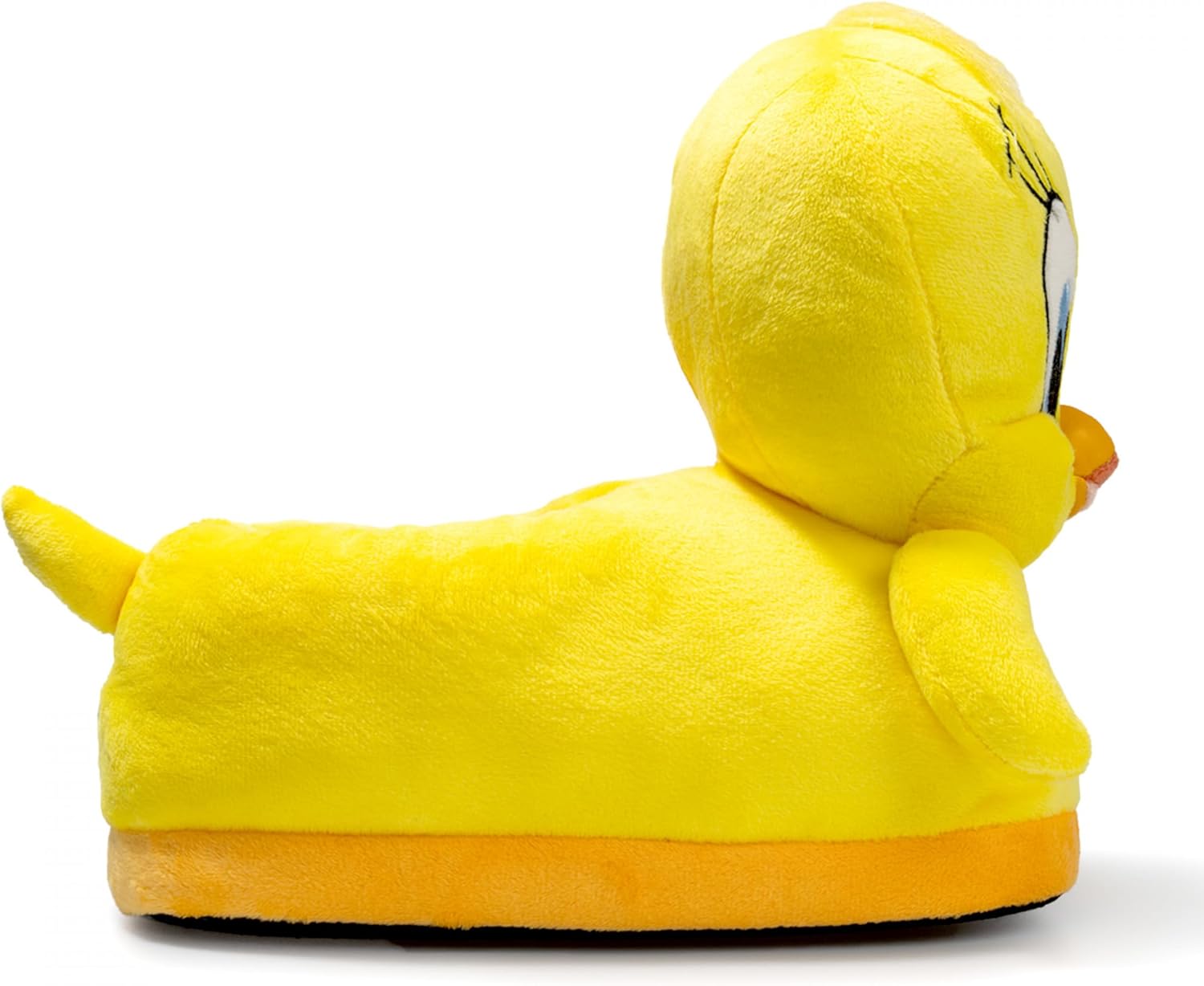 Ground Up Looney Tunes Tweety Bird 3D Plush Step-In Women's Slippers