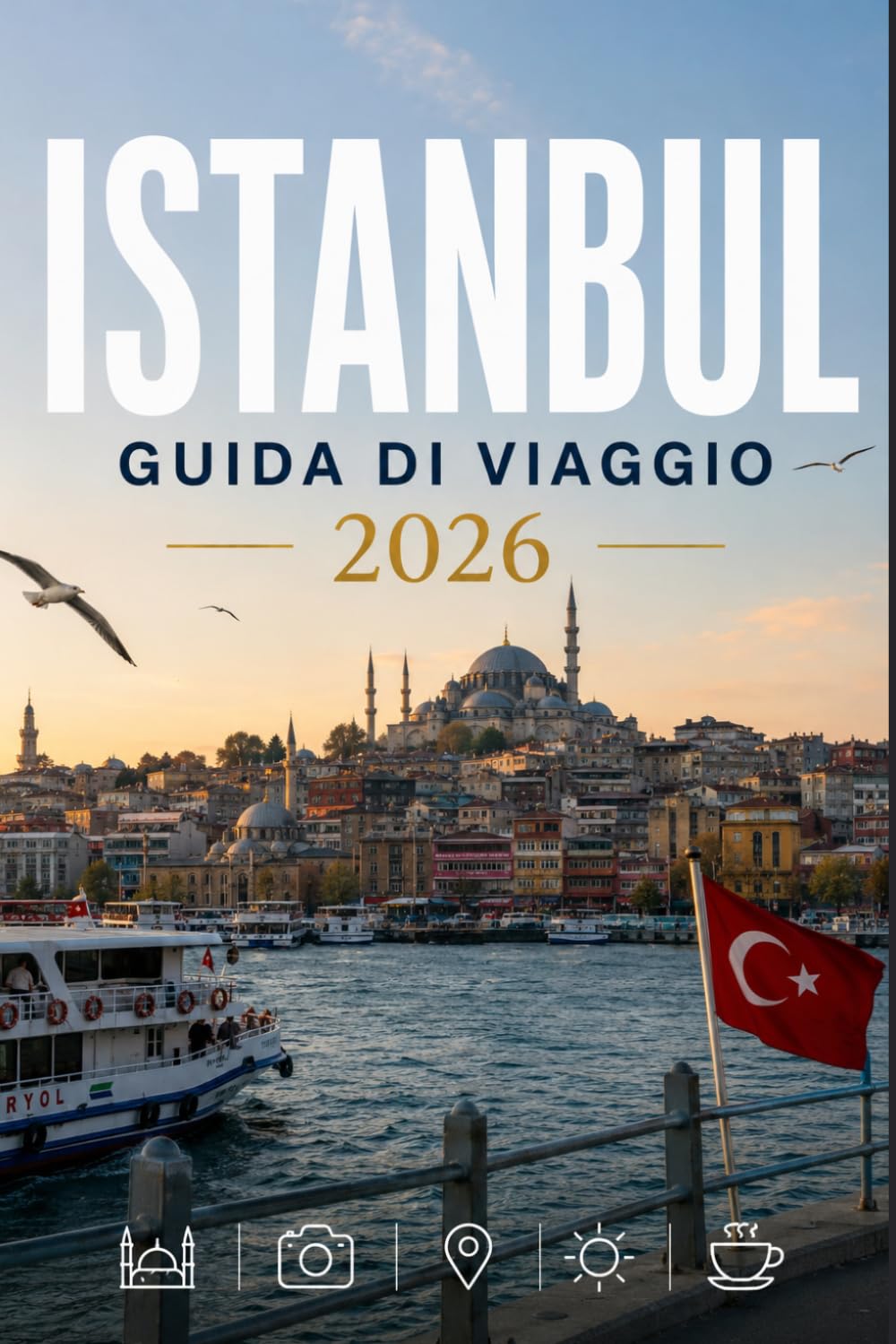 ISTANBUL GUIDA DI VIAGGIO 2026: Esplora con facilità la vita quotidiana, le scene culinarie e i luoghi memorabili.