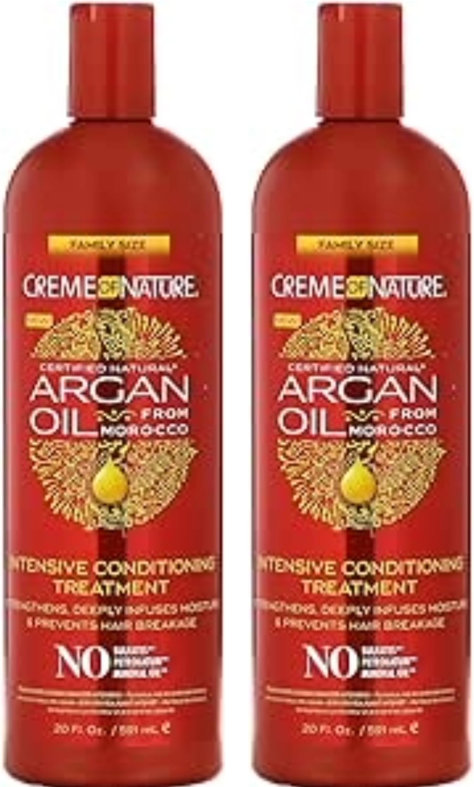 Creme Of Nature Argan Oil Conditioner Pro Treatment20 Ounce (591ml) (2 Pack)