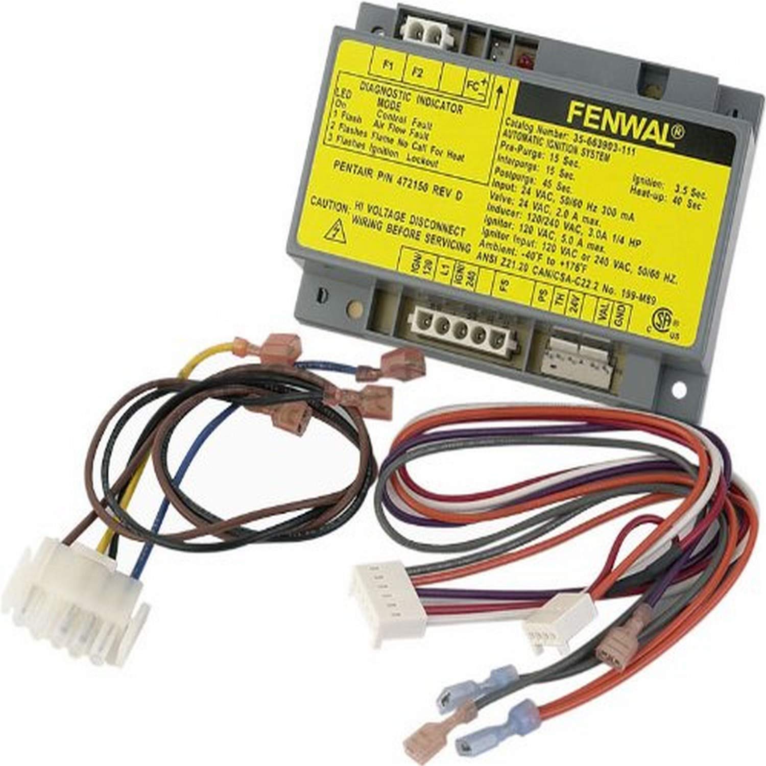 Photo 1 of Pentair 472449 Module Ignition Control Replacement MiniMax NT TSI Pool and Spa Heater