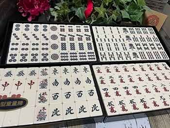 Amazon | 麻雀牌 昭和レトロ 年代物 なあずき色の | 麻雀 | おもちゃ