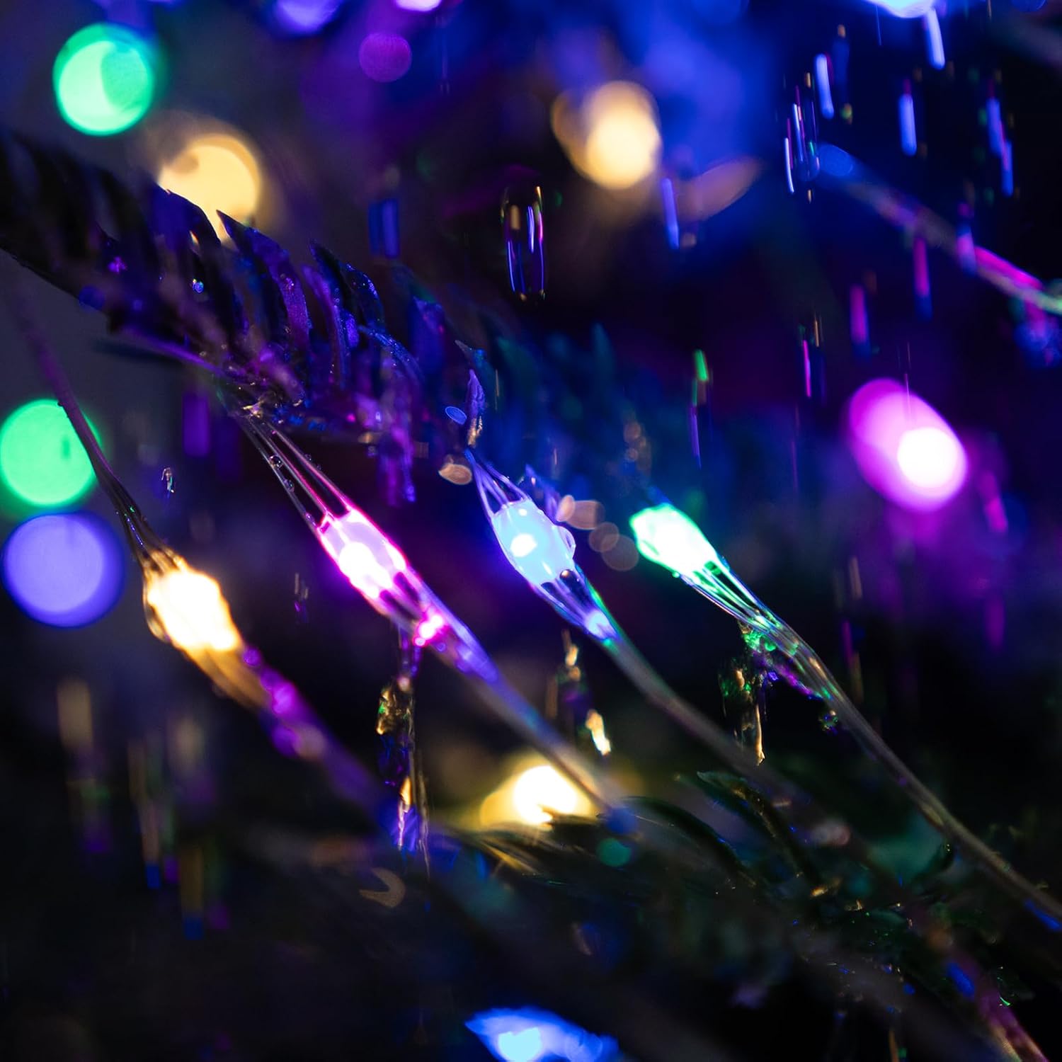 Fairy Lights Plug in,400FT 1200LEDs Waterproof Led String Lights,8 Modes Remote Twinkle Light for Outdoor Indoor Christmas Wedding Birthday Garden Party Decorations,Silver Wire,Multicolor