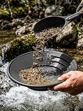 Sluice Fox Complete Gold Mining Kit; 50 inch Folding Sluice Box; Gold Prospecting Equipment; 22-Piece Kit; Assembled in USA