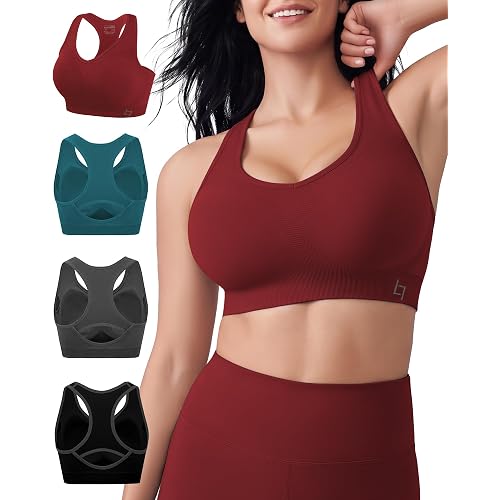 FITTIN Supportive Sports Bra for Large-Bust: 12-Hour Zero-Pressure Comfort