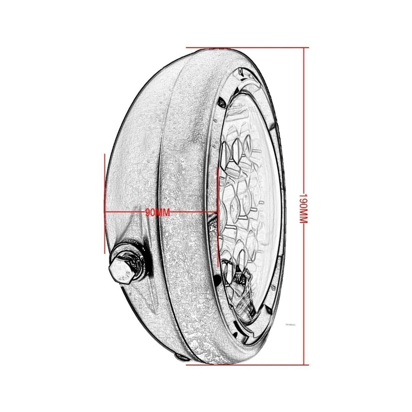 Faros Delanteros Moto Para Accesorios Para Suzuki