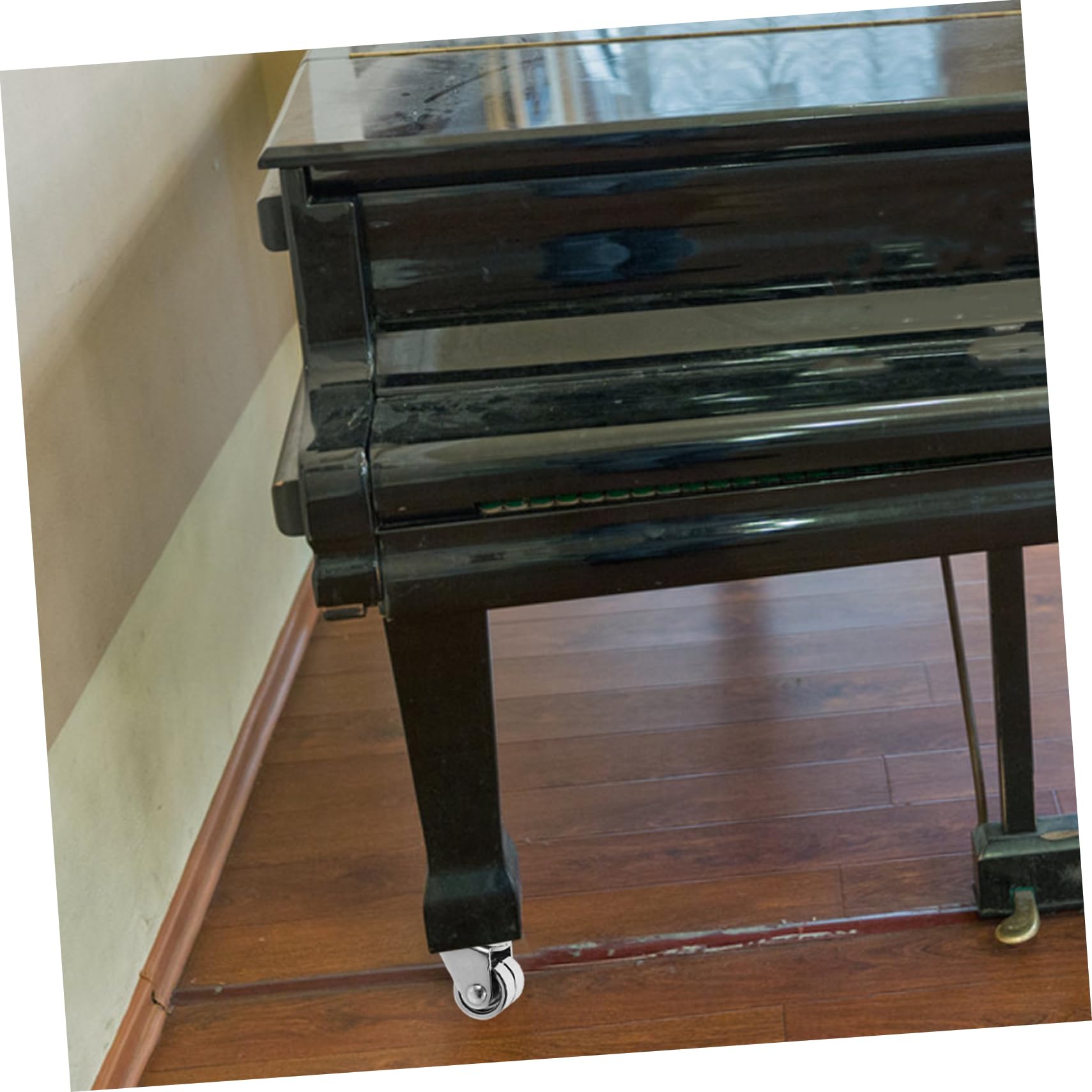 VICASKY Piano Accessory Kit Essential Upright Piano Casters with Rolling Wheels Screws for Easy Mobility